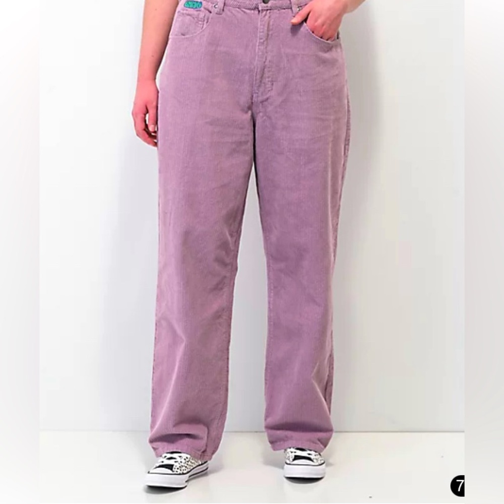 Empyre purple baggy corduroy jeans